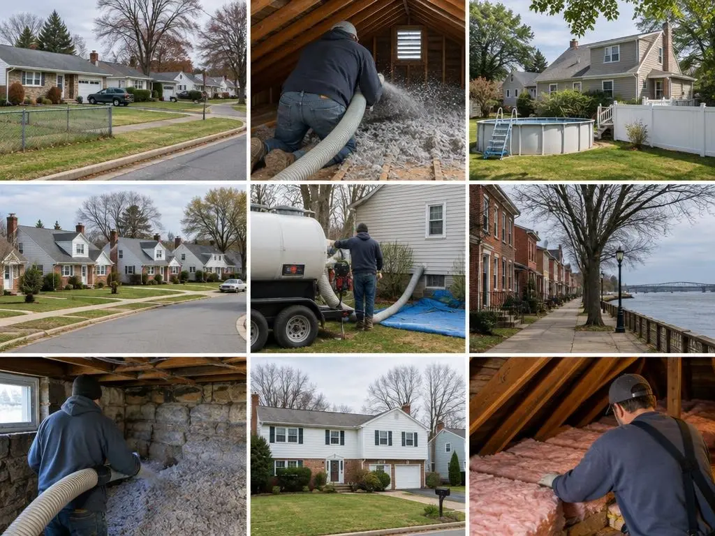 Blown-In Insulation in Levittown, PA