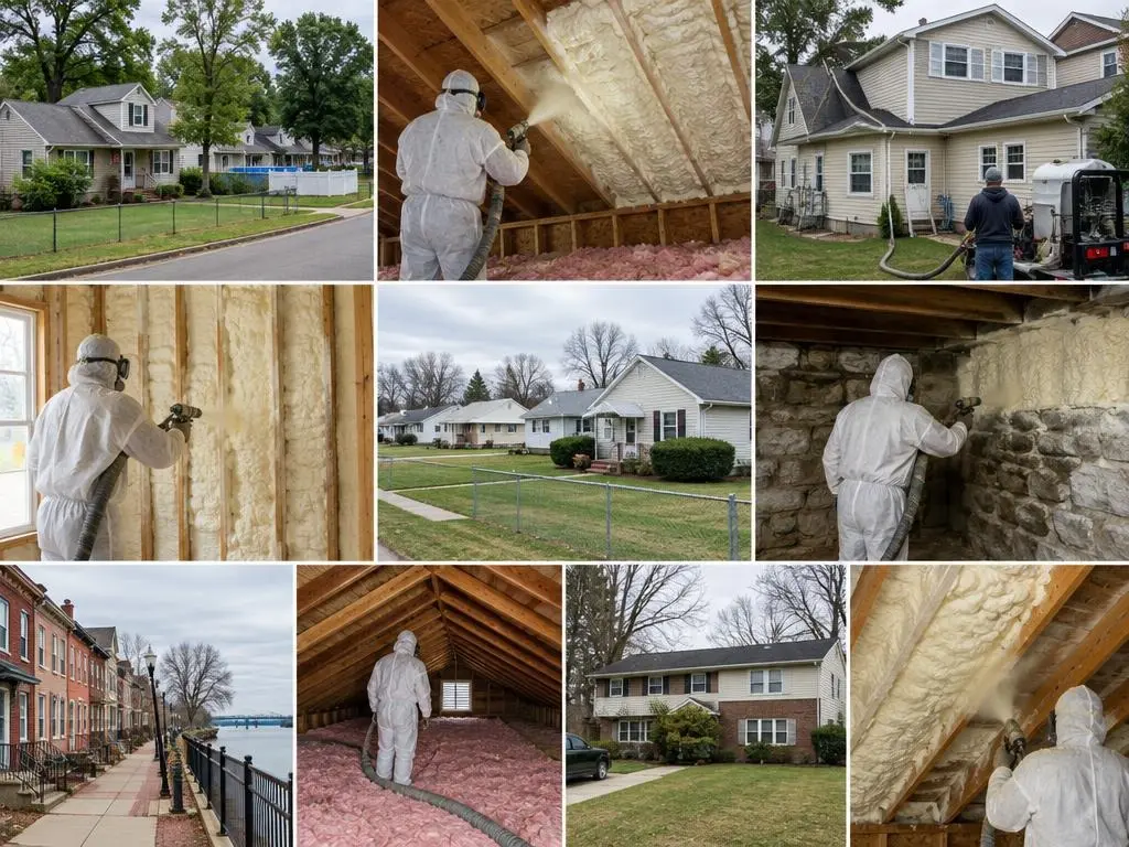 Spray Foam Insulation in Levittown, PA