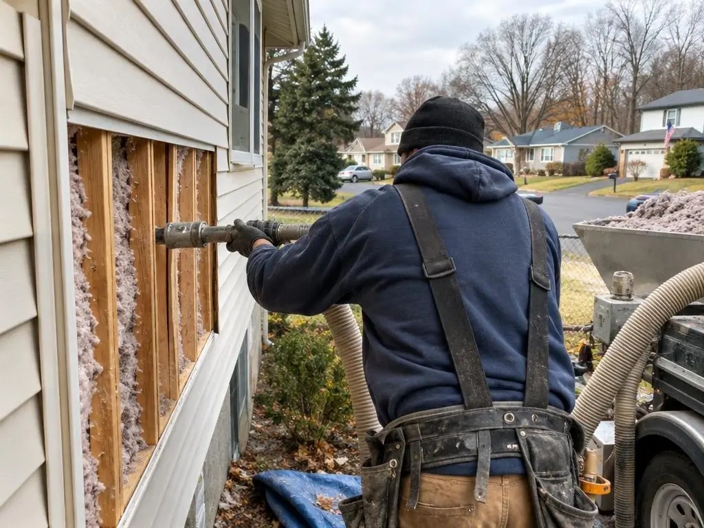 Wall Insulation in Levittown, PA